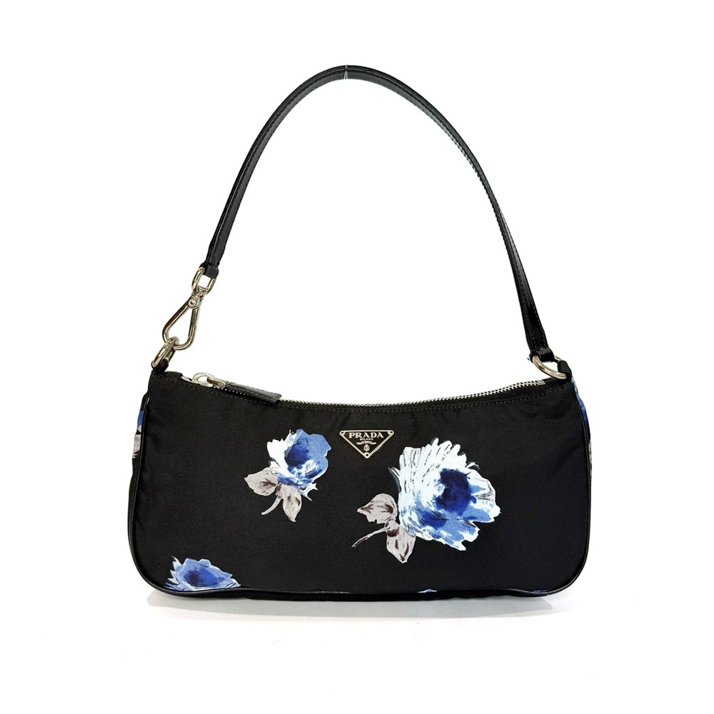 ✨SOLD✨ Prada Nylon Floral Pochette